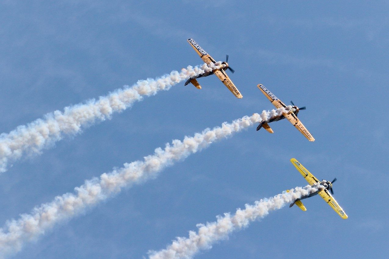 Aerobatic Yakers, Bucharest International Air Show – BIAS, 2016