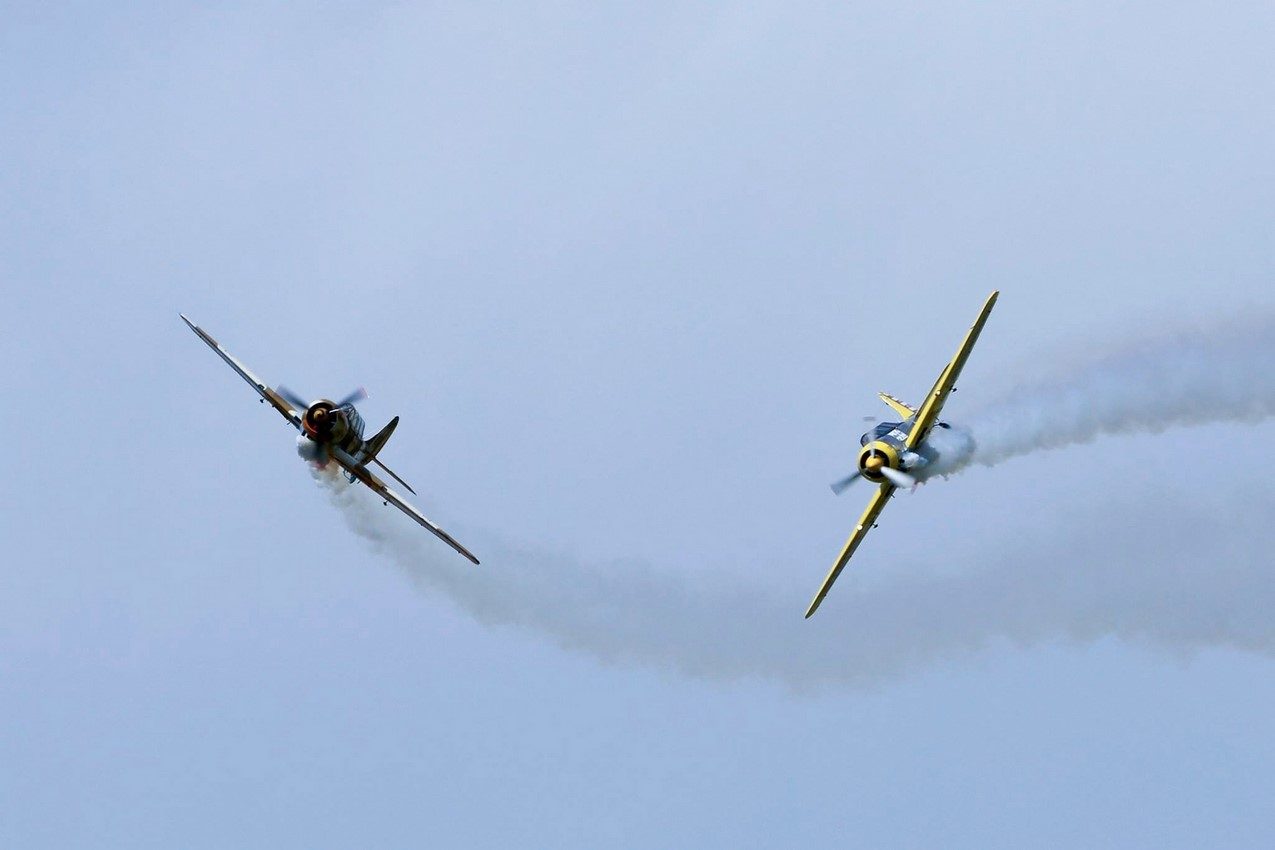 Aerobatic Yakers, Ploiesti Airshow, 2016