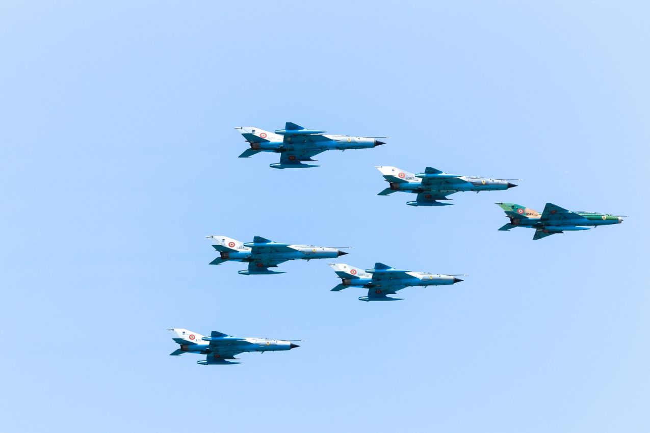 MIG 21 Lancer, Romanian Air Force, Bucharest International Air Show – BIAS, 2017