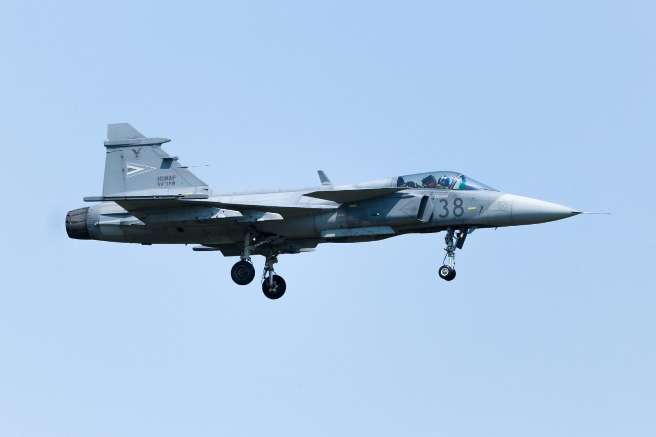 JAS-39 GRIPEN, Hungarian Air Force, Bucharest International Air Show – BIAS, 2017