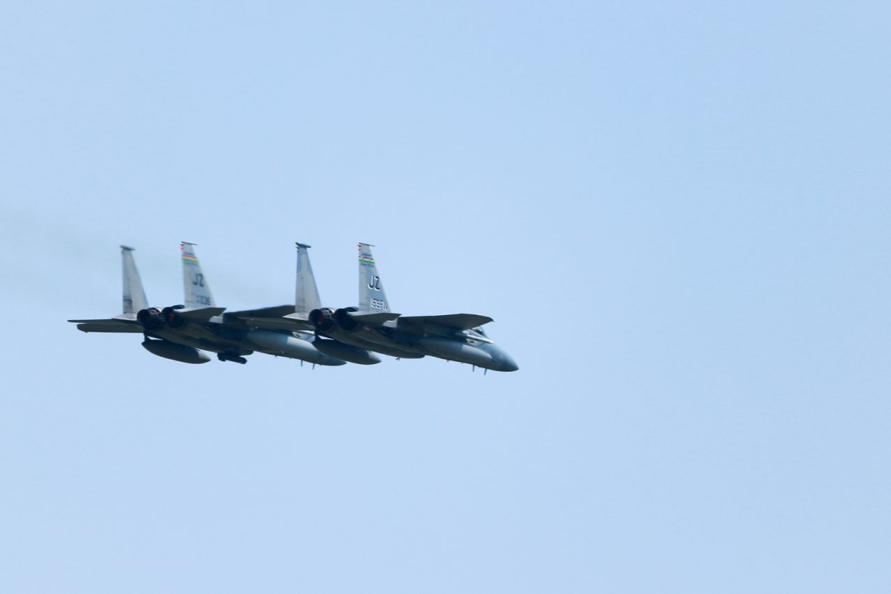 F-15C, Air National Guard – USA, Bucharest International Air Show – BIAS, 2017