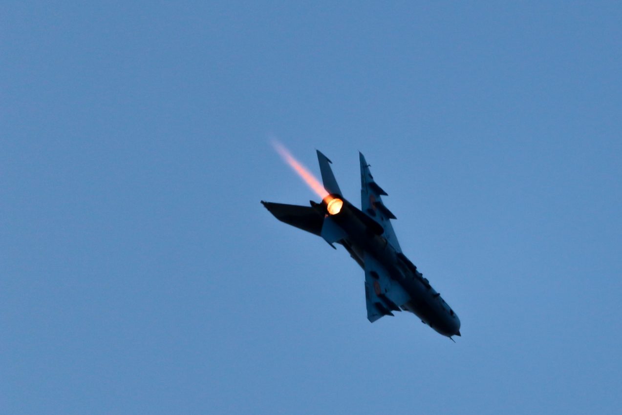 MIG 21 Lancer, Romanian Air Force, Bucharest International Air Show – BIAS, 2017