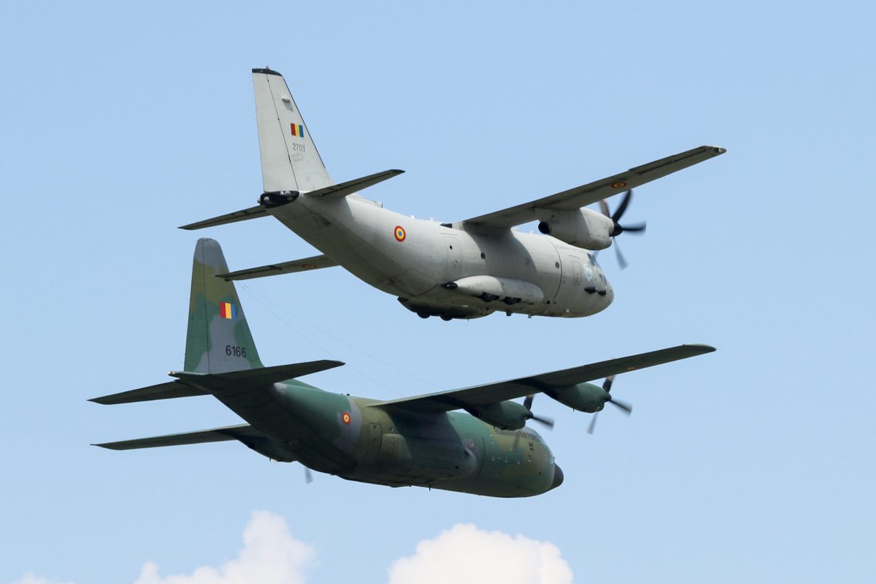 C-130 + C-27 Hercules, Bucharest International Air Show – BIAS, 2018